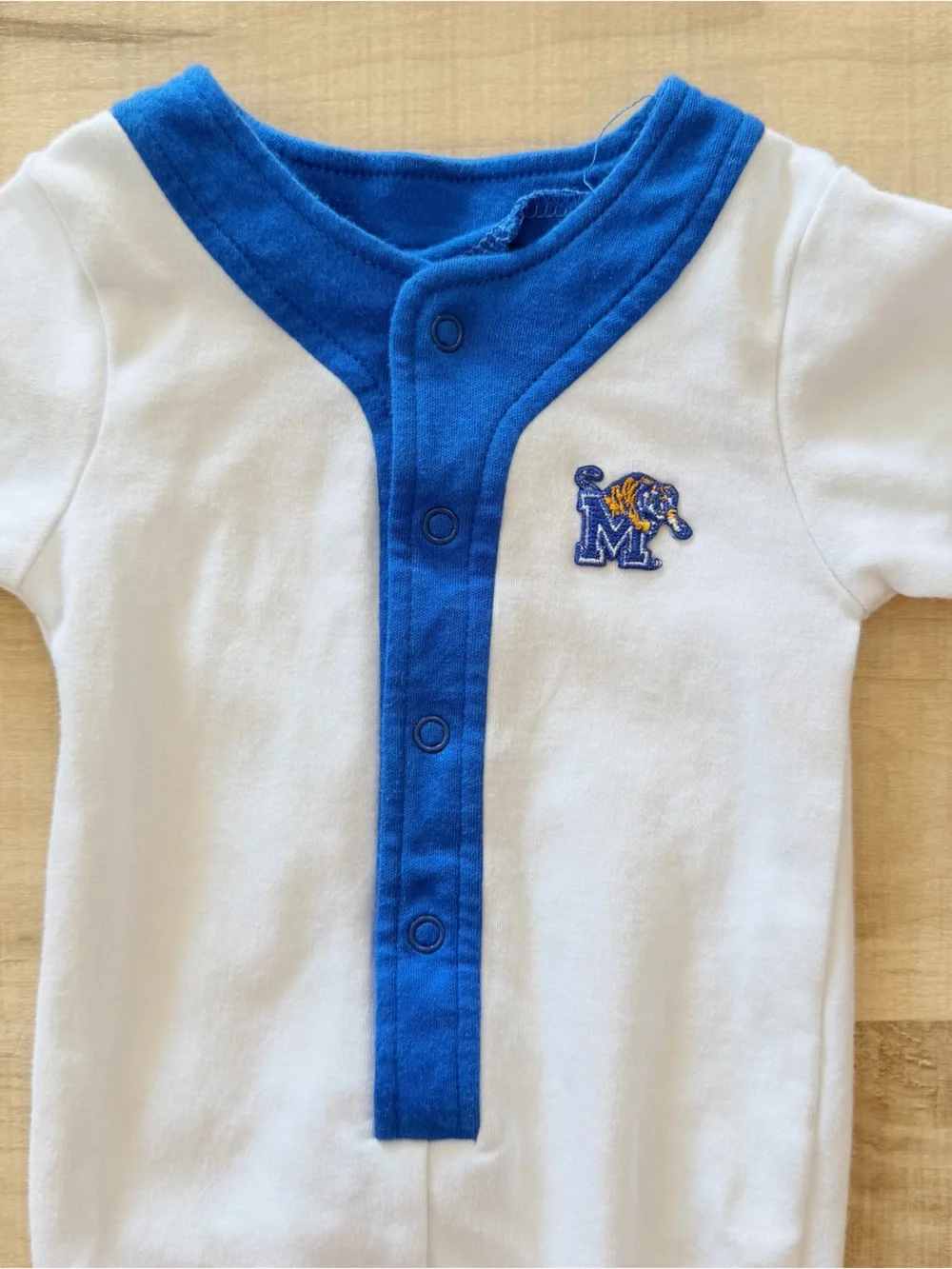 Memphis Tigers Infant Snap Romper